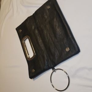 Black Wristlet Clutch